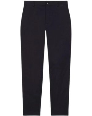 Calvin Klein Slim-Fit Trousers - Blu