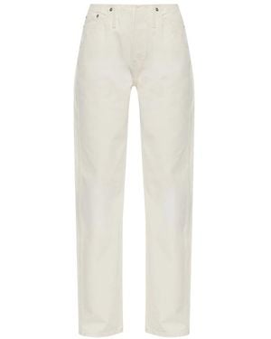 RE/DONE Straight Jeans - Bianco