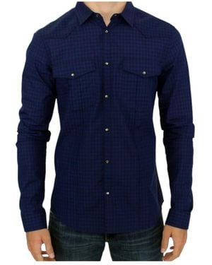 CoSTUME NATIONAL Casual Shirts - Blue