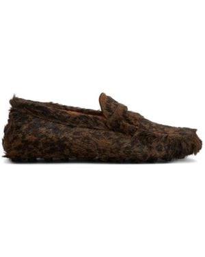 Tod's Braune Sneakers Mit Gommino Sohle
