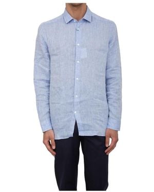 Corneliani Casual Shirts - Blu