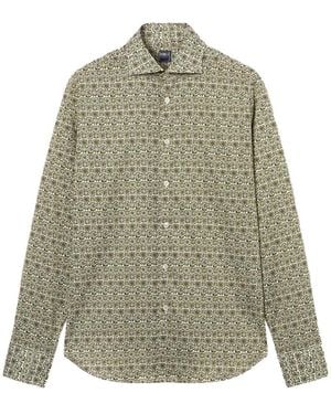 Fedeli Casual Shirts - Green