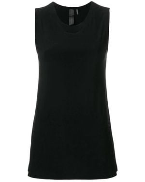 Norma Kamali Sleeveless Tops - Black
