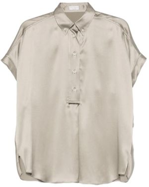 Brunello Cucinelli Blouses - Natural
