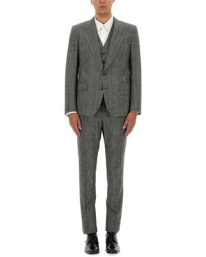 Dolce & Gabbana Single Breasted Suits - Gris