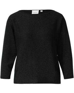 Comma, Strickpullover - Schwarz