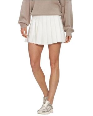 Aim'n Falten-Skort - Weiß