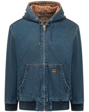 Levi's Potrero Denim Hoody - Blau