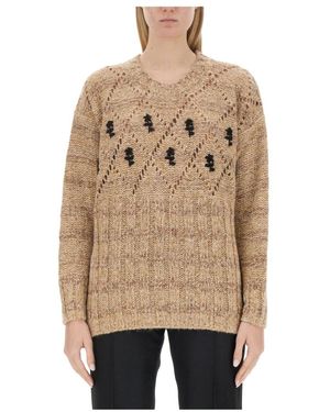 Cormio Round-Neck Knitwear - Neutre