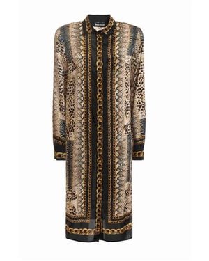 Just Cavalli Shirt Dresses - Brown