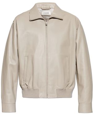 FRAME Leather Jackets - Grigio