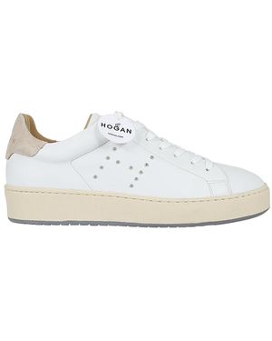 Hogan Sneakers En Estilo Bianco+Sasso Medio, Mujer, Talla - Blanco