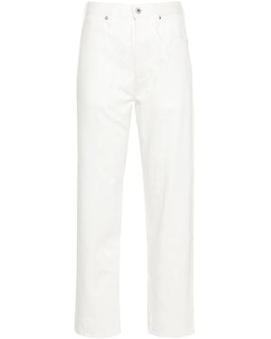 Jil Sander Straight Fit Jeans - White