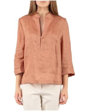Hanita Blouses - Orange