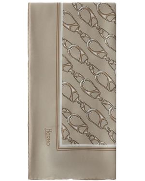 Herno Silky Scarves - Marrón