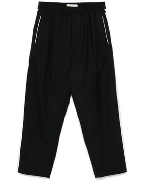 Mordecai Straight Trousers - Negro