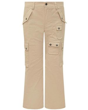 Isabel Marant Straight Trousers - Natural