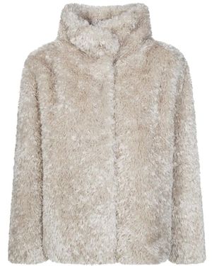 Herno Jassen ,Cappotto Soft Faux Fur - Grijs