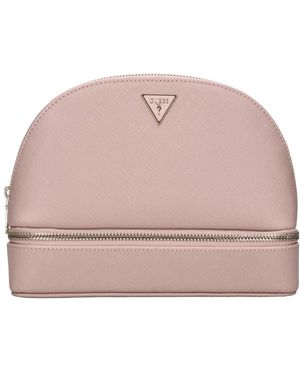 Guess Tassen ,Roze ,Leer Beauty Case