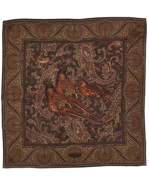 Ralph Lauren Silky Scarves - Marrón