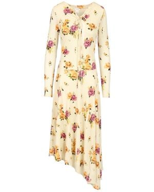 Acne Studios Midi Dresses - Metálico