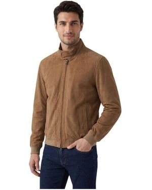 Minoronzoni 1953 Bomber Jackets - Marron