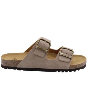 Scholl Sliders - Brown