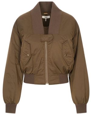 Chloé Bomber Jackets - Verde