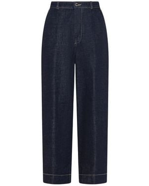 Seventy Wide Jeans - Blu