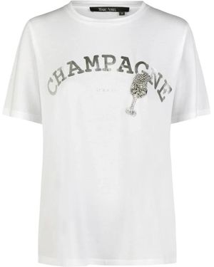 MARC AUREL T-Shirts - Blanco