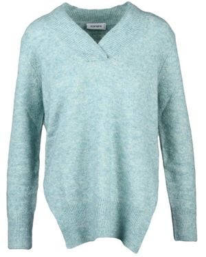 Kangra V-Neck Knitwear - Azul