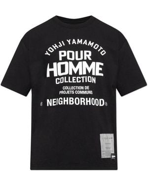 Yohji Yamamoto T-Shirts - Black