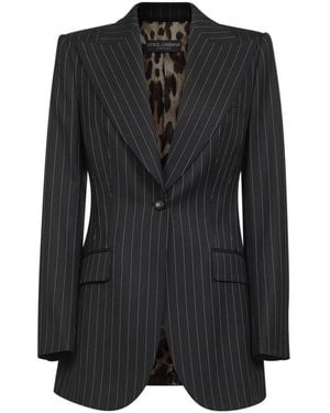 Dolce & Gabbana Blazers - Black