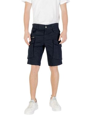Replay Blaue Baumwoll-Bermuda-Shorts