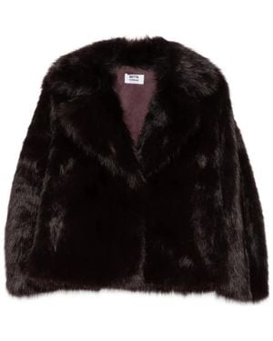 Betta Corradi Faux Fur & Shearling Jackets - Black