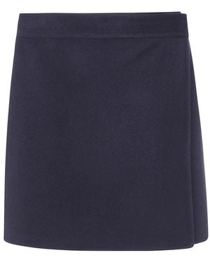 Semicouture Short Skirts - Azul