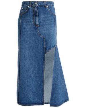 McQueen Denim Skirts - Blue