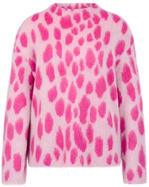 Marc Cain Truien & Vesten ,Roze ,Turtleneck Trui