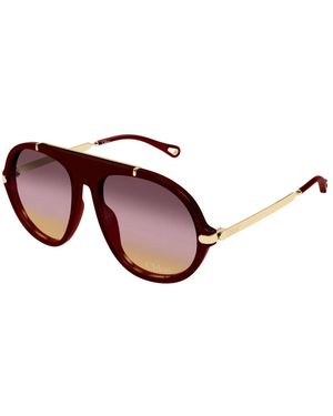 Chloé Sunglasses - Rojo