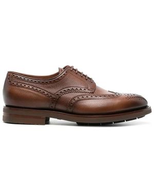 Santoni Business Shoes - Marrone