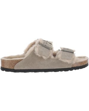 Birkenstock Flat Sandals - Neutre