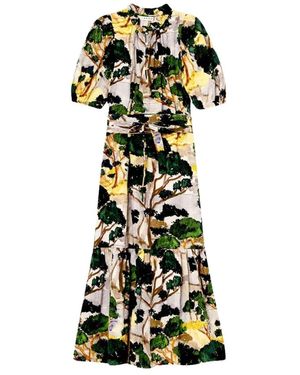 Apof Midi Dresses - Verde