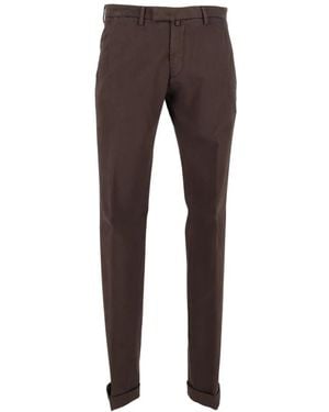 BRIGLIA Slim-Fit Trousers - Gris