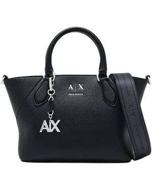 ARMANI EXCHANGE Tassen ,Zwart ,Polyester Shopper Tas