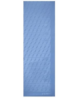 Fendi Accessoires ,Blauw ,Monogram Sjaal