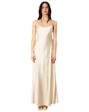 D.exterior Maxi Dresses - Natural