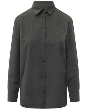 Max Mara Overhemden ,Grijs ,Smmopera Casacca