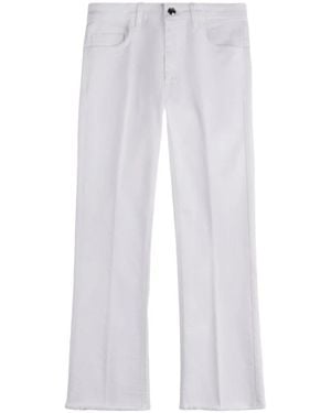 Fay Cropped Jeans - White