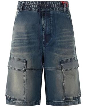 DIESEL Denim Shorts - Blue