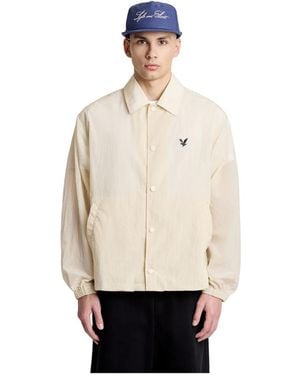 Lyle & Scott Light Jackets - Natural